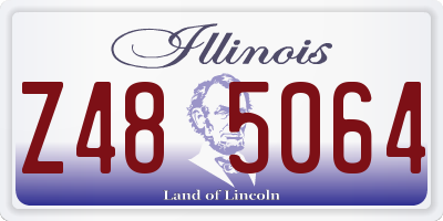 IL license plate Z485064