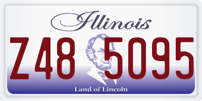 IL license plate Z485095