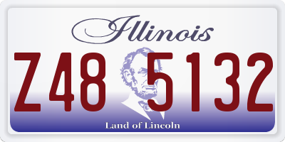 IL license plate Z485132