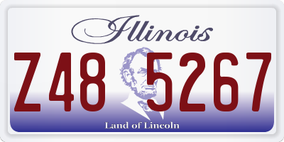 IL license plate Z485267