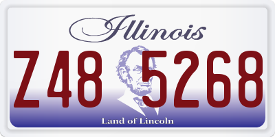 IL license plate Z485268