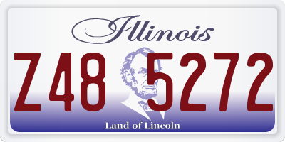 IL license plate Z485272