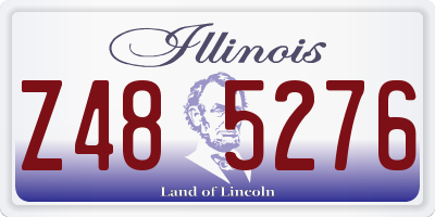 IL license plate Z485276