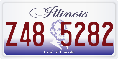 IL license plate Z485282