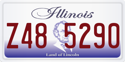 IL license plate Z485290