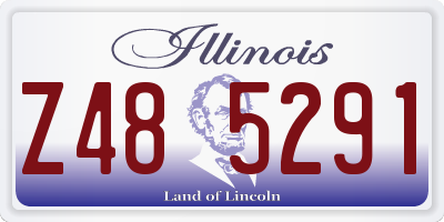 IL license plate Z485291