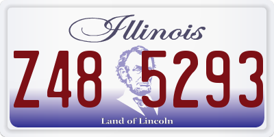 IL license plate Z485293