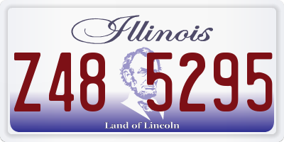 IL license plate Z485295