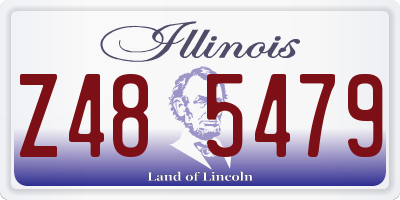 IL license plate Z485479