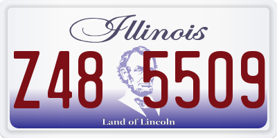 IL license plate Z485509