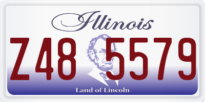 IL license plate Z485579