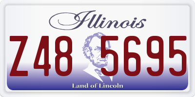 IL license plate Z485695