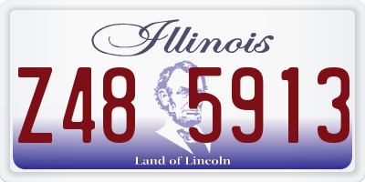 IL license plate Z485913