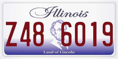 IL license plate Z486019