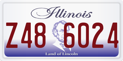 IL license plate Z486024