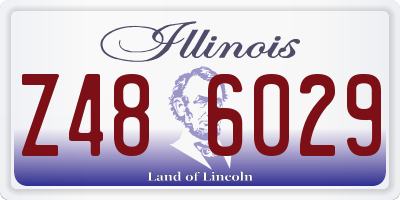 IL license plate Z486029