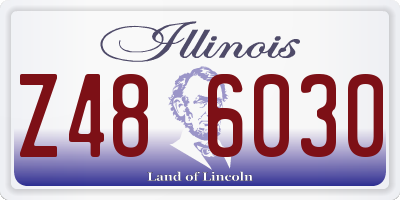 IL license plate Z486030