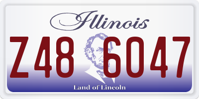 IL license plate Z486047