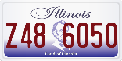IL license plate Z486050