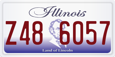 IL license plate Z486057