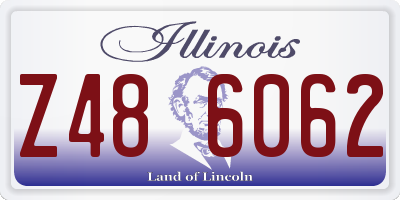 IL license plate Z486062
