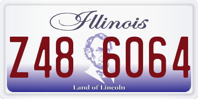IL license plate Z486064
