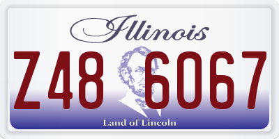 IL license plate Z486067