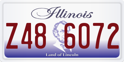 IL license plate Z486072
