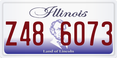 IL license plate Z486073