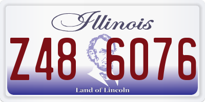 IL license plate Z486076