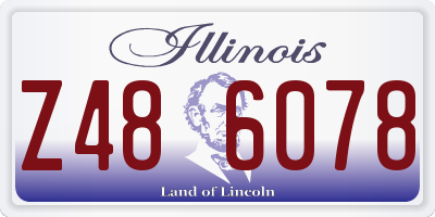 IL license plate Z486078