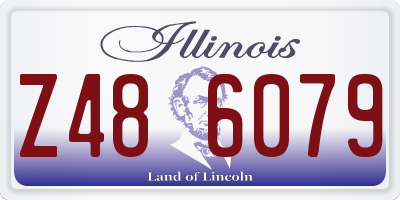 IL license plate Z486079