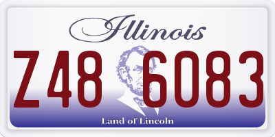 IL license plate Z486083