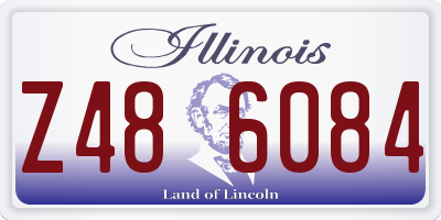 IL license plate Z486084