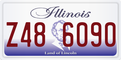 IL license plate Z486090