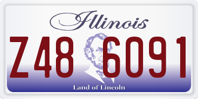 IL license plate Z486091