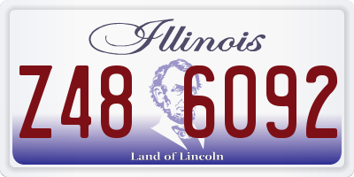 IL license plate Z486092
