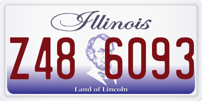 IL license plate Z486093