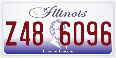 IL license plate Z486096