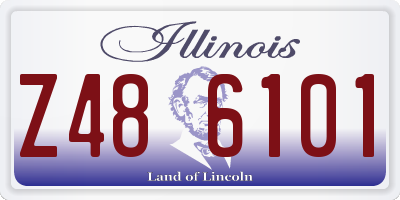 IL license plate Z486101