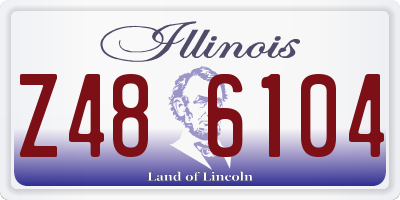 IL license plate Z486104
