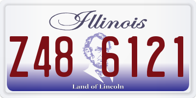 IL license plate Z486121