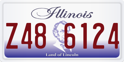 IL license plate Z486124