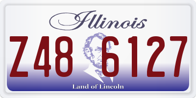 IL license plate Z486127