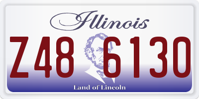 IL license plate Z486130