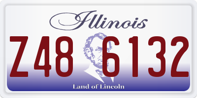 IL license plate Z486132