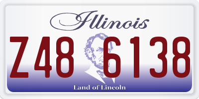 IL license plate Z486138