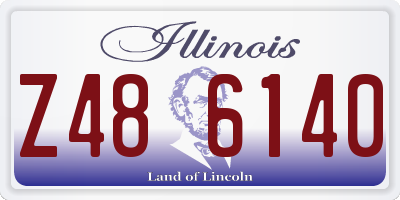 IL license plate Z486140