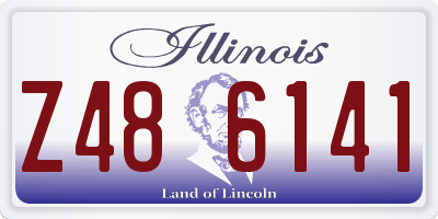 IL license plate Z486141