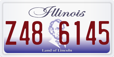 IL license plate Z486145